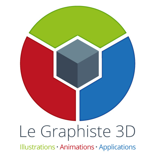 Le Graphiste 3D Logo