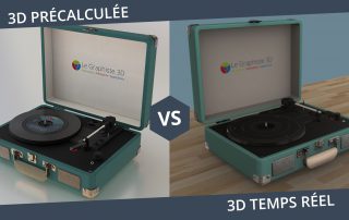 3D temps réel - 3D précalculée - Le Graphiste 3D