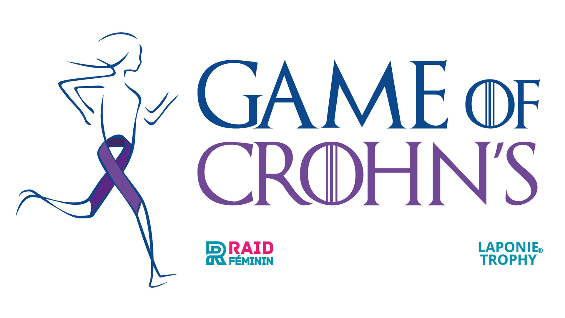 Logo rectangulaire Game Of Crohn's